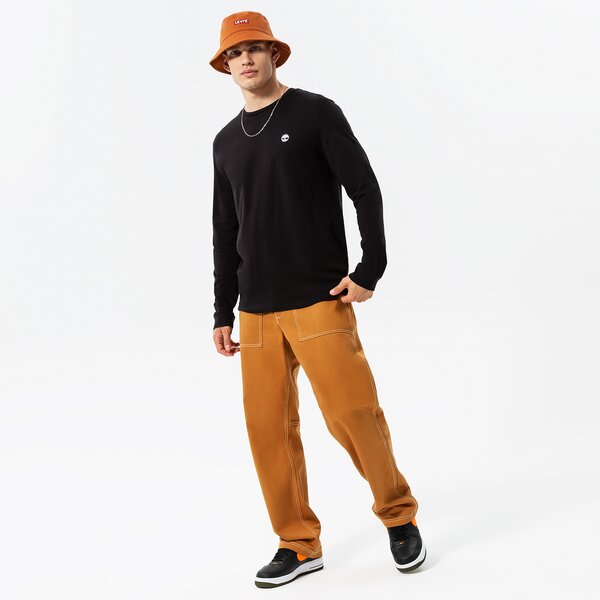 Мъжка тениска TIMBERLAND ТЕНИСКА LS CHEST LOGO T BLACK TFO tb0a2fqd0011 цвят черен