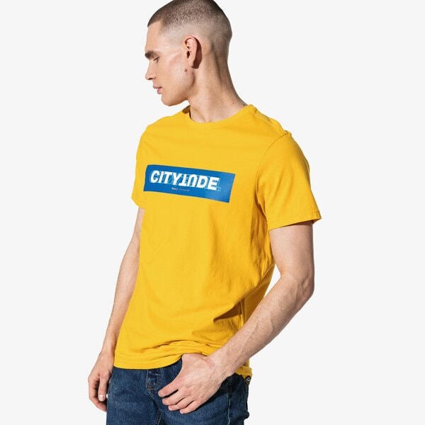 Мъжка тениска CONFRONT ТЕНИСКА SS CITYTUDE cf19tsm90001 цвят жълт