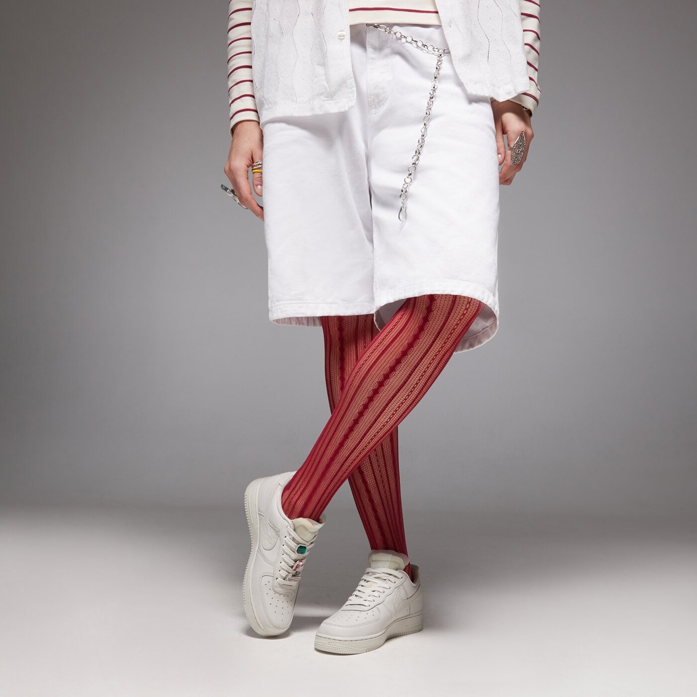 Дамски маратонки NIKE AIR FORCE 1 LOW PREMIUM dn5463-001 цвят бежов