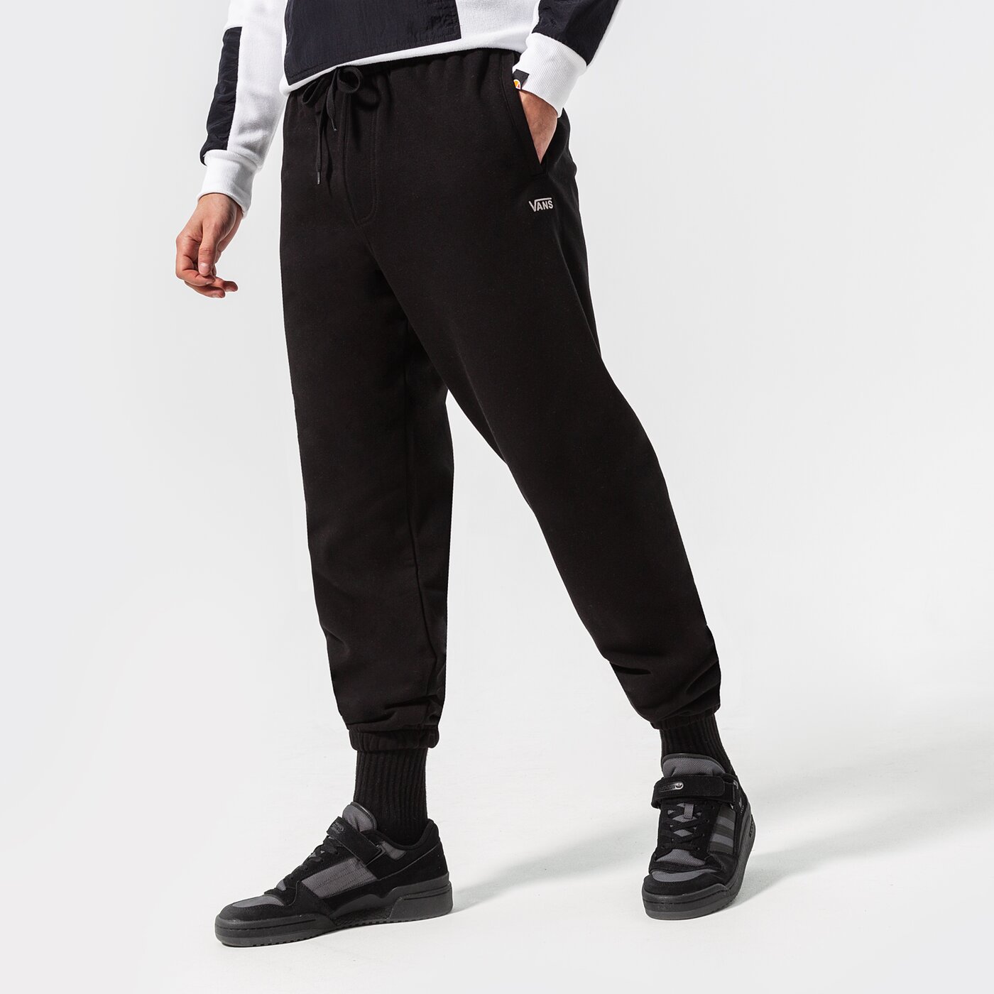 Мъжки панталони VANS ПАНТАЛОНИ BASIC FLEECE PANT vn0a3hknblk1 цвят черен