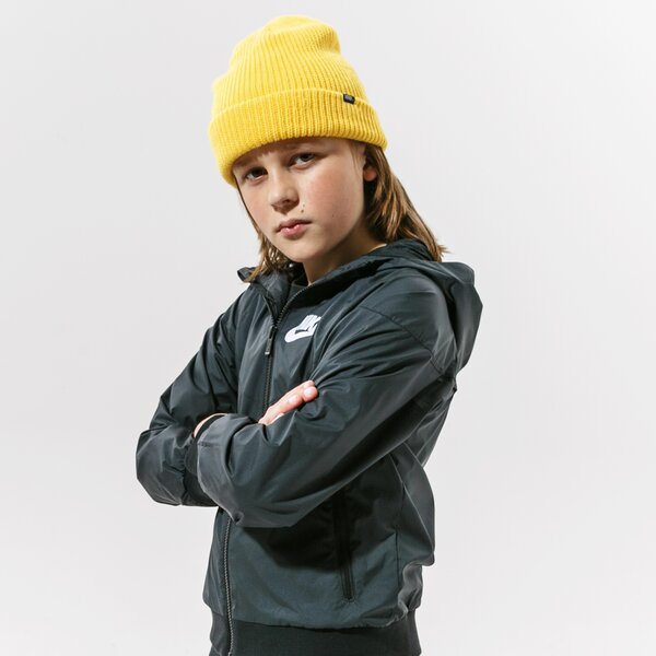 Детска преходно яке NIKE ЯКЕ ПРЕХОДЕН SPORTSWEAR WINDRUNNER WINDRUNNER JACKET 850443-011 цвят черен