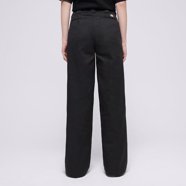 Дамски панталони DICKIES ПАНТАЛОНИ WIDE LEG PANT dk0a4yseblk1 цвят черен