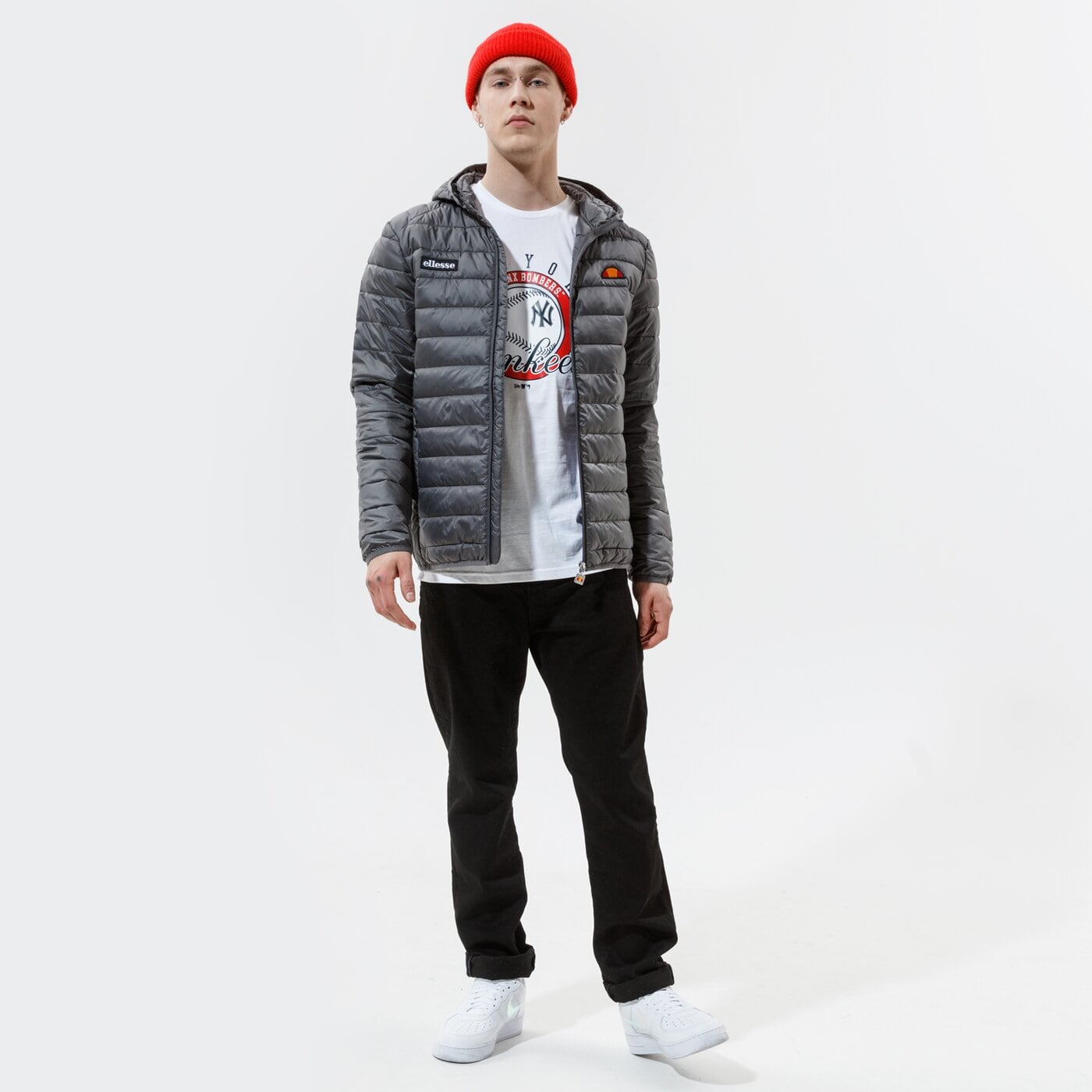 Мъжка тениска NEW ERA ТЕНИСКА MLB GRAPHIC TEE NY YAN WHT 12835842 цвят бял