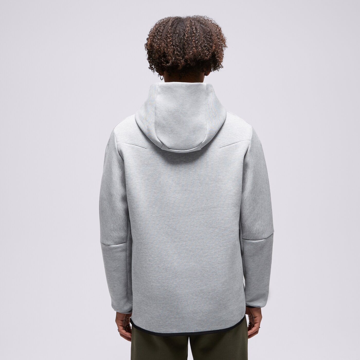 Мъжки суичър NIKE СУИТЧЪР С КАЧУЛКА NSW TECH FLC PO HOODIE dd5174-063 цвят сив