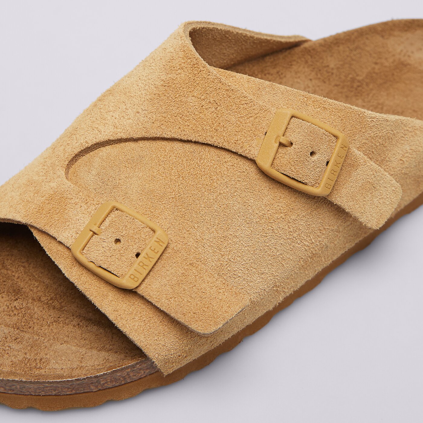 Дамски чехли и сандали BIRKENSTOCK ZÜRICH 1027750 цвят бежов