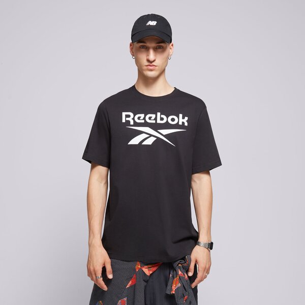 Мъжка тениска REEBOK ТЕНИСКА RI BIG STACKED LOGO 100070405 цвят черен