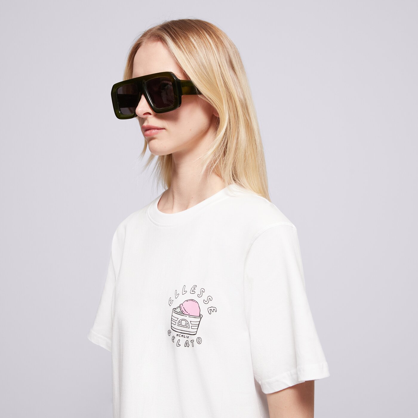 Дамска тениска ELLESSE ТЕНИСКА LA STREGA TEE WHT sgz21999908 цвят бял