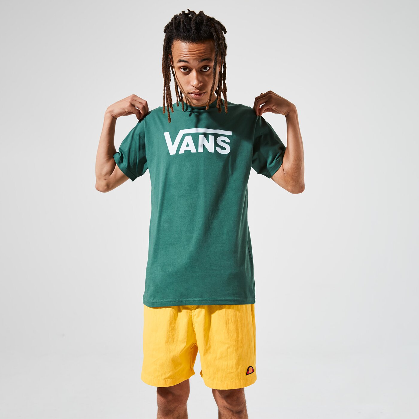 Мъжка тениска VANS ТЕНИСКА VANS CLASSIC vn000gggeei1 цвят зелен