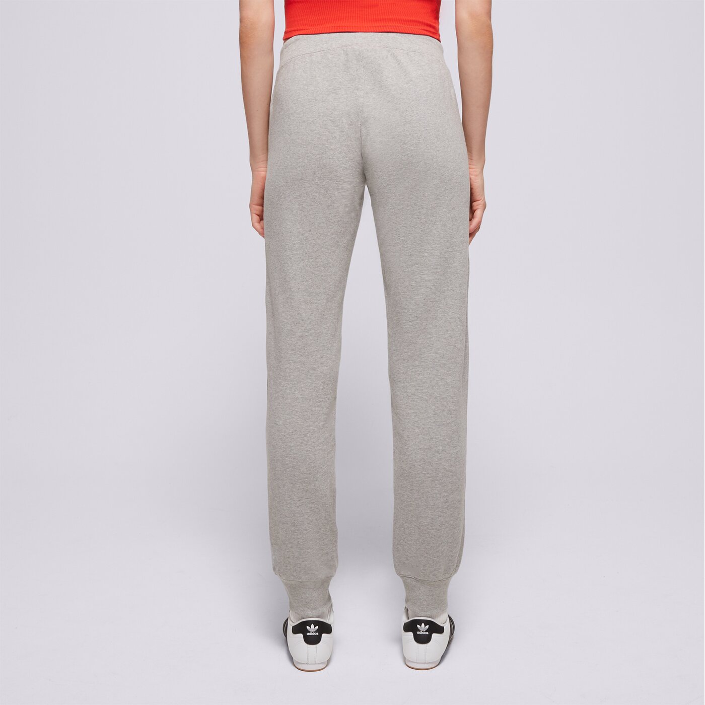 Дамски панталони CHAMPION ПАНТАЛОНИ RIB CUFF PANTS 111414em006 цвят сив