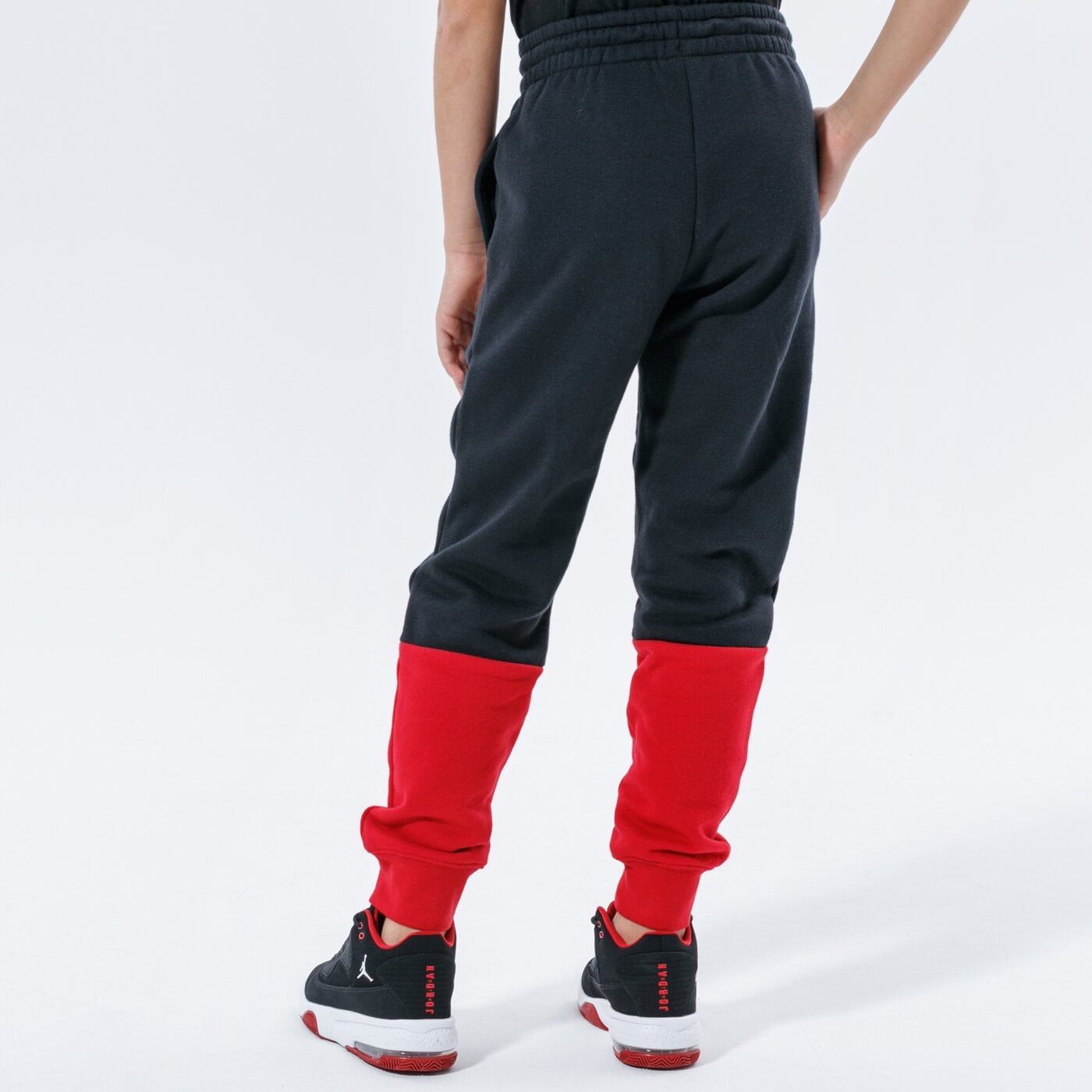 Детски панталони JORDAN ПАНТАЛОНИ JUMPMAN AIR FLEECE PANT BOY 957725-kr5 цвят бордо
