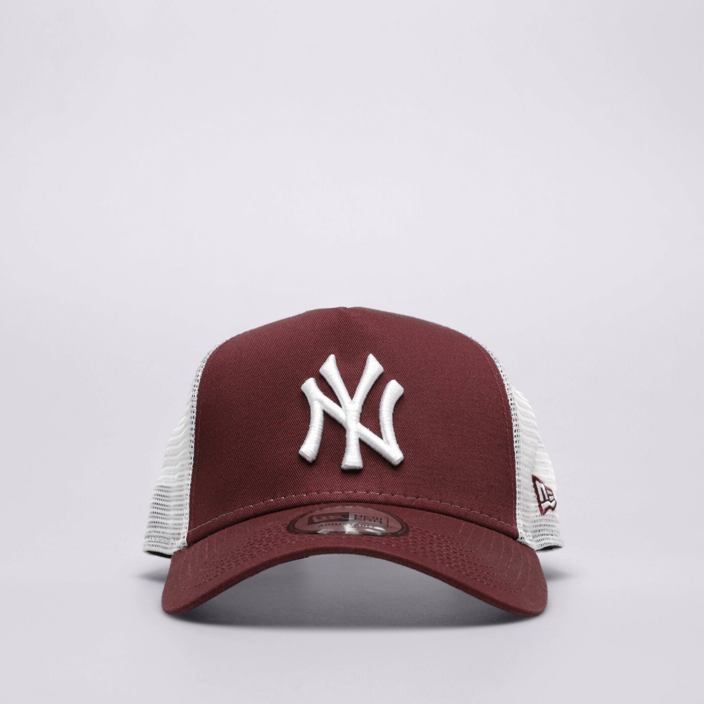 Мъжка шапка с козирка NEW ERA ШАПКА LEAGUE ESS 9FORTY TRUCKER NYY MRN NEW YORK YAN 12523895 цвят бордо