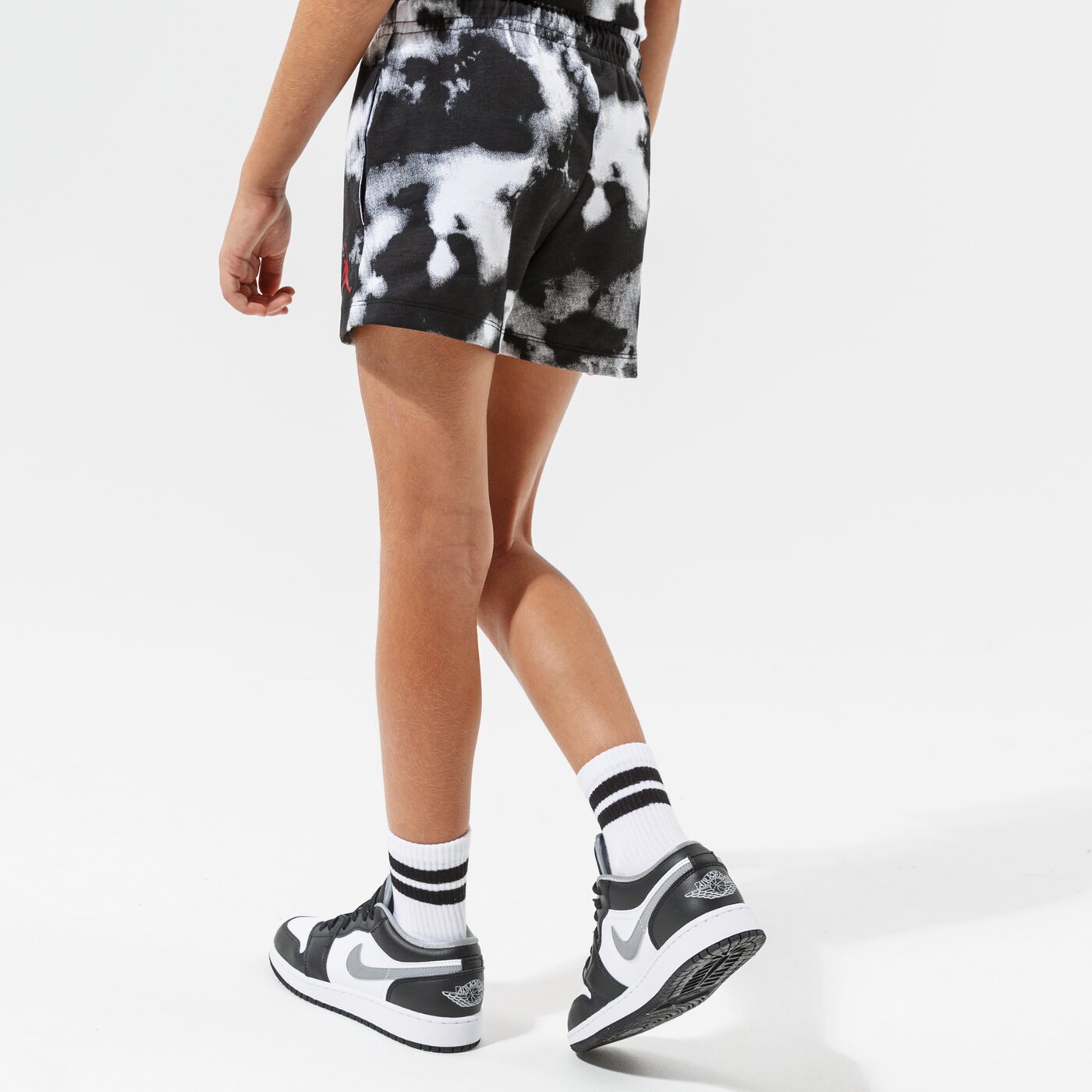  JORDAN ШОРТИ JORDAN GIRL TIE DYE FT GIRL 45a766-023 цвят черен