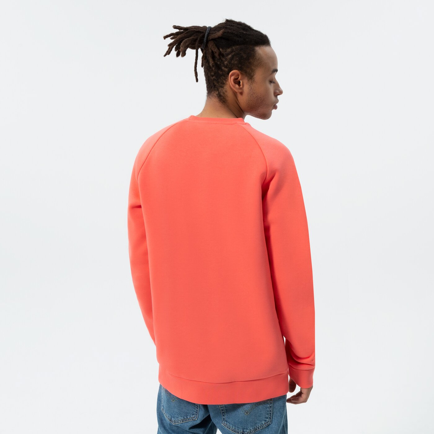 Мъжки суичър ADIDAS СУИТЧЪР ESSENTIAL CREW he9424 цвят розов