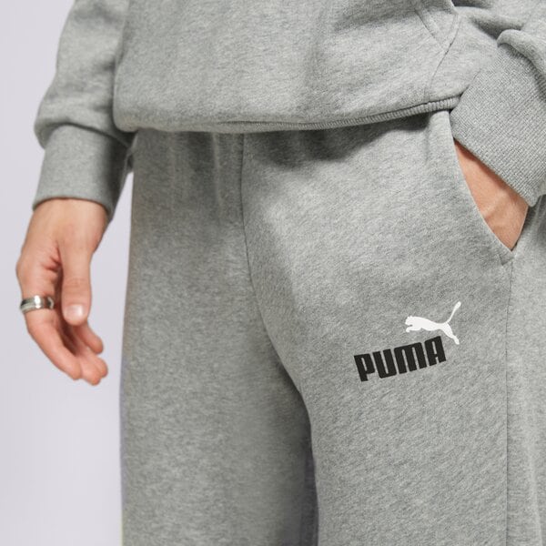 Мъжки панталони PUMA ПАНТАЛОНИ ESS+ 2 COL LOGO PANTS TR CL 58676803 цвят сив