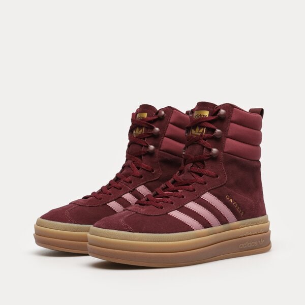 Дамски маратонки ADIDAS GAZELLE BOOT W id6882 цвят бордо