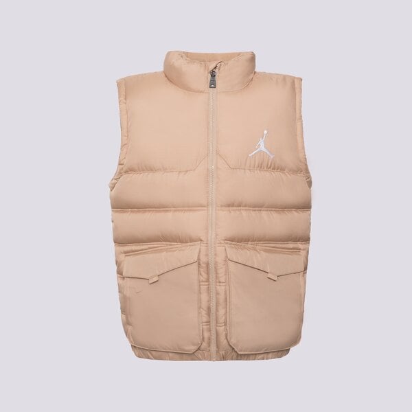 Детска преходно яке JORDAN ЯКЕ JDB PUFFER FILLED VEST GIRL 95d532-j7p цвят бежов