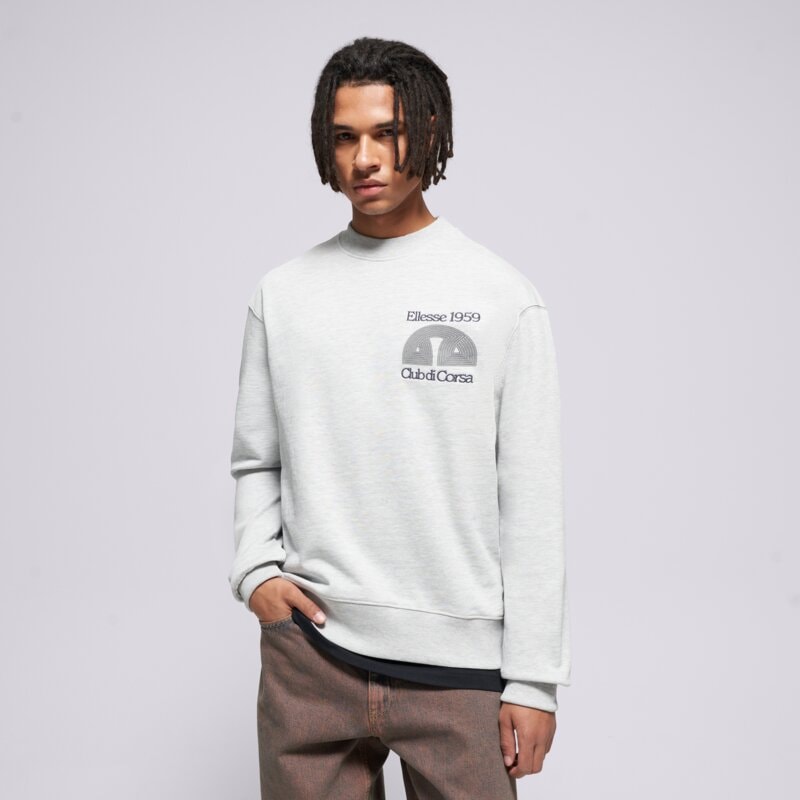 ELLESSE СУИТЧЪР CLUB DI CORSA SWEATSHIRT LGREY MRL