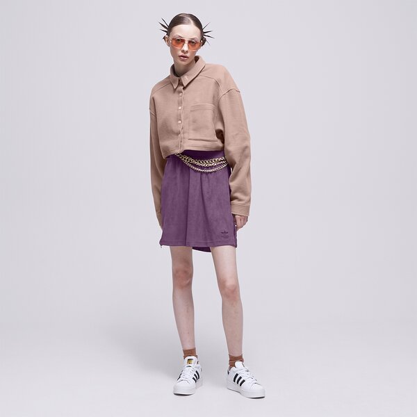 Дамски ADIDAS ПОЛА SUEDE SKIRT hm1687 цвят кафяв