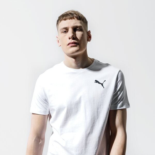 Мъжка тениска PUMA ТЕНИСКА ESS SMALL LOGO TEE 85174122 цвят бял