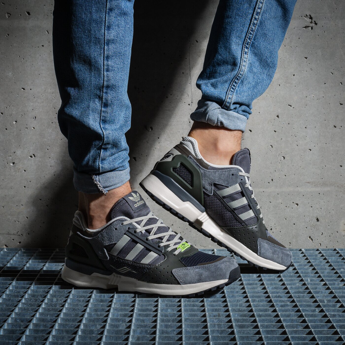 Мъжки маратонки ADIDAS ZX 10,000 C gw0615 цвят сив