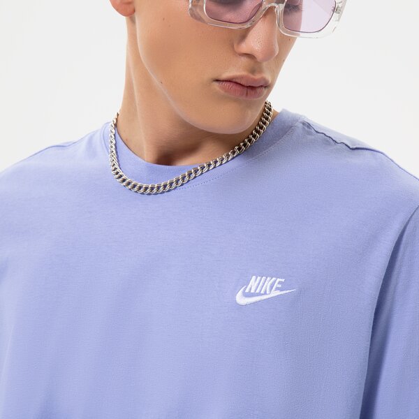 Мъжка тениска NIKE ТЕНИСКА SPORTSWEAR CLUB ar4997-570 цвят виолетов