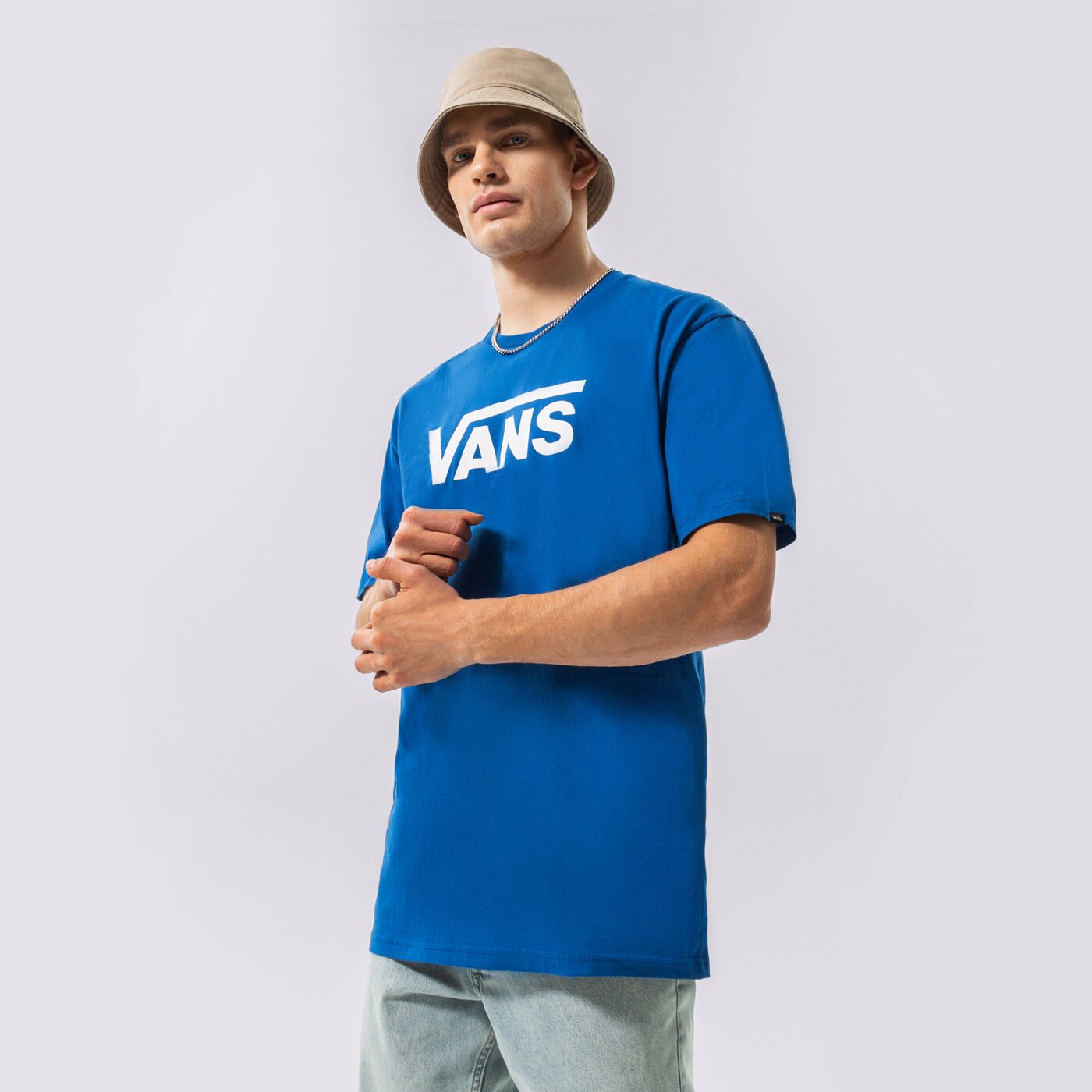Мъжка тениска VANS ТЕНИСКА VANS CLASSIC vn000gggamq1 цвят тъмносин