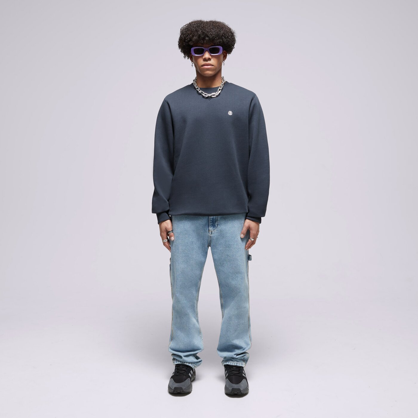 Мъжки суичър ELEMENT СУИТЧЪР С КАЧУЛКА CORNELL CLASSIC CR elyft00158-ecn цвят виолетов