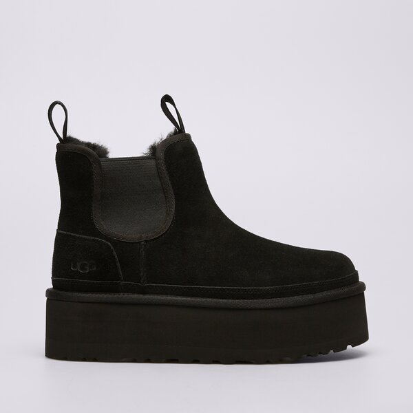 Дамски кежуал UGG NEUMEL PLATFORM CHELSEA 1134526-blk цвят черен