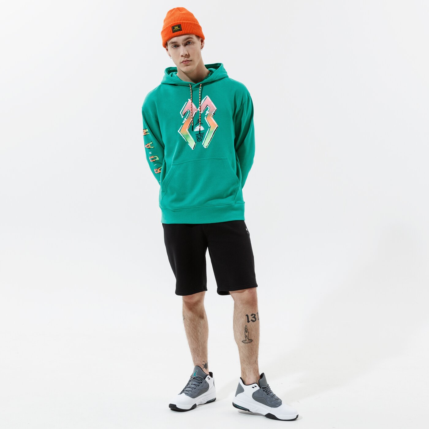 Мъжки суичър JORDAN СУИТЧЪР С КАЧУЛКА SPORT DNA  cz4845-372 цвят зелен