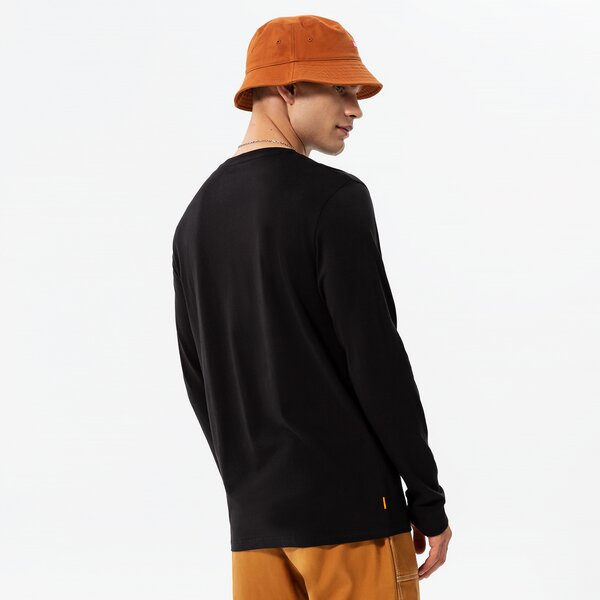 Мъжка тениска TIMBERLAND ТЕНИСКА LS CHEST LOGO T BLACK TFO tb0a2fqd0011 цвят черен