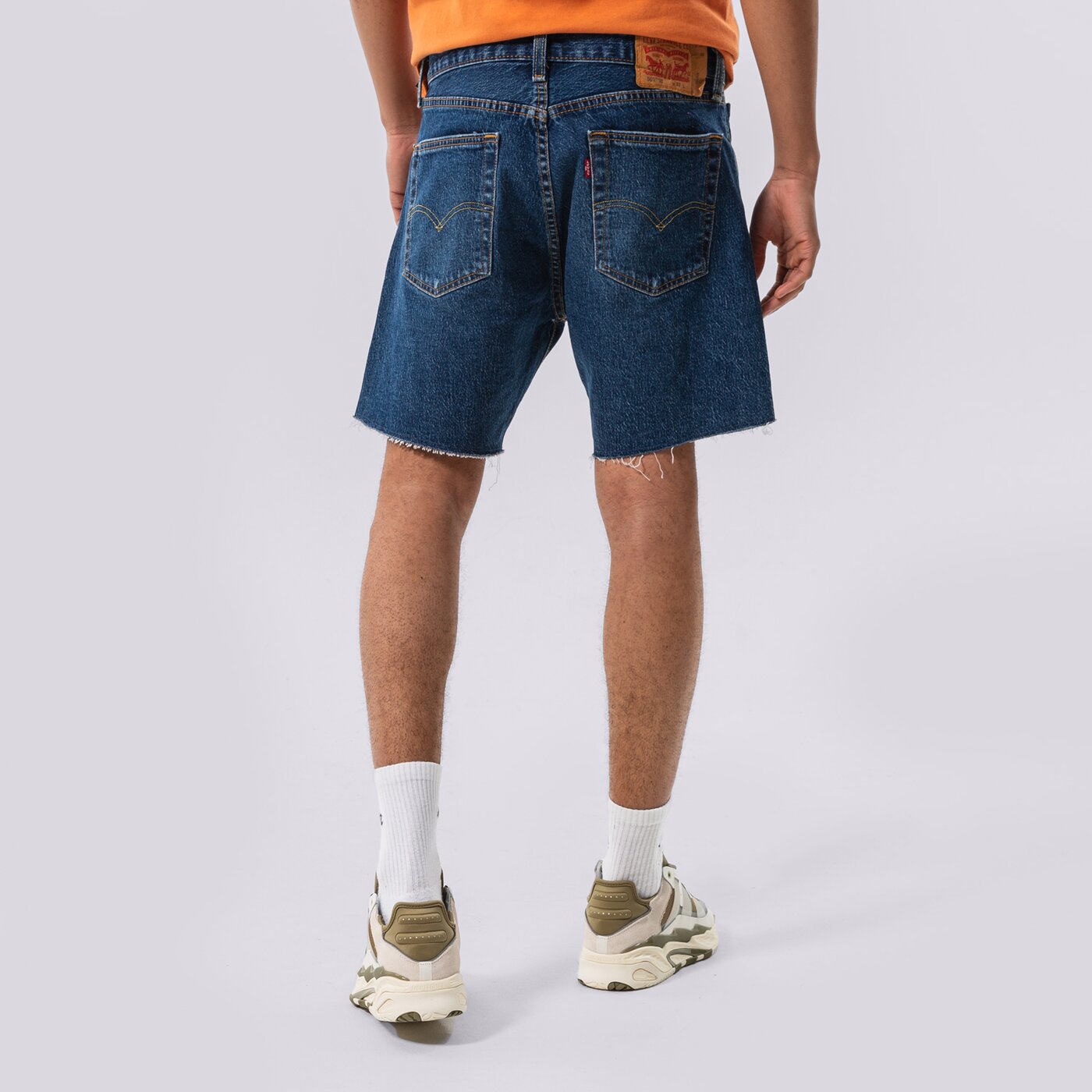 Мъжки къси панталони LEVI'S ШОРТИ 501 93 SHORTS 852210024 цвят син