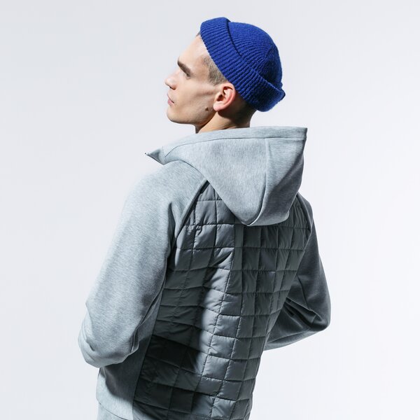 Мъжки суичър NIKE СУИТЧЪР СЪС ЗАКОПЧАВАНЕ С КАЧУЛКА   M NSW PE HOODIE FZ  bv3701-063 цвят сив