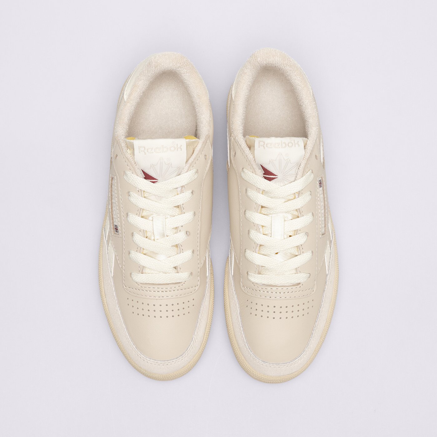 Дамски маратонки REEBOK CLUB C REVENGE VINTAGE 100033095 цвят бежов