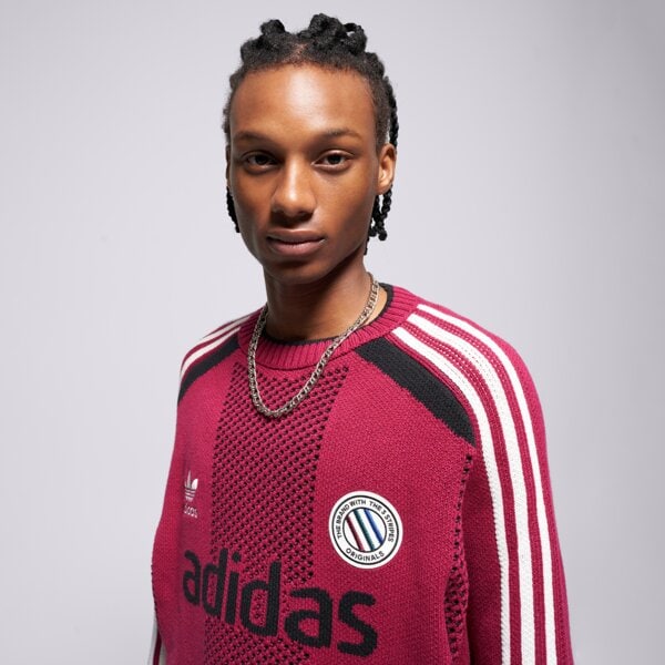 ADIDAS ПУЛОВЕР PULLOVER (LONG SLEEVE) kq5086 цвят бордо