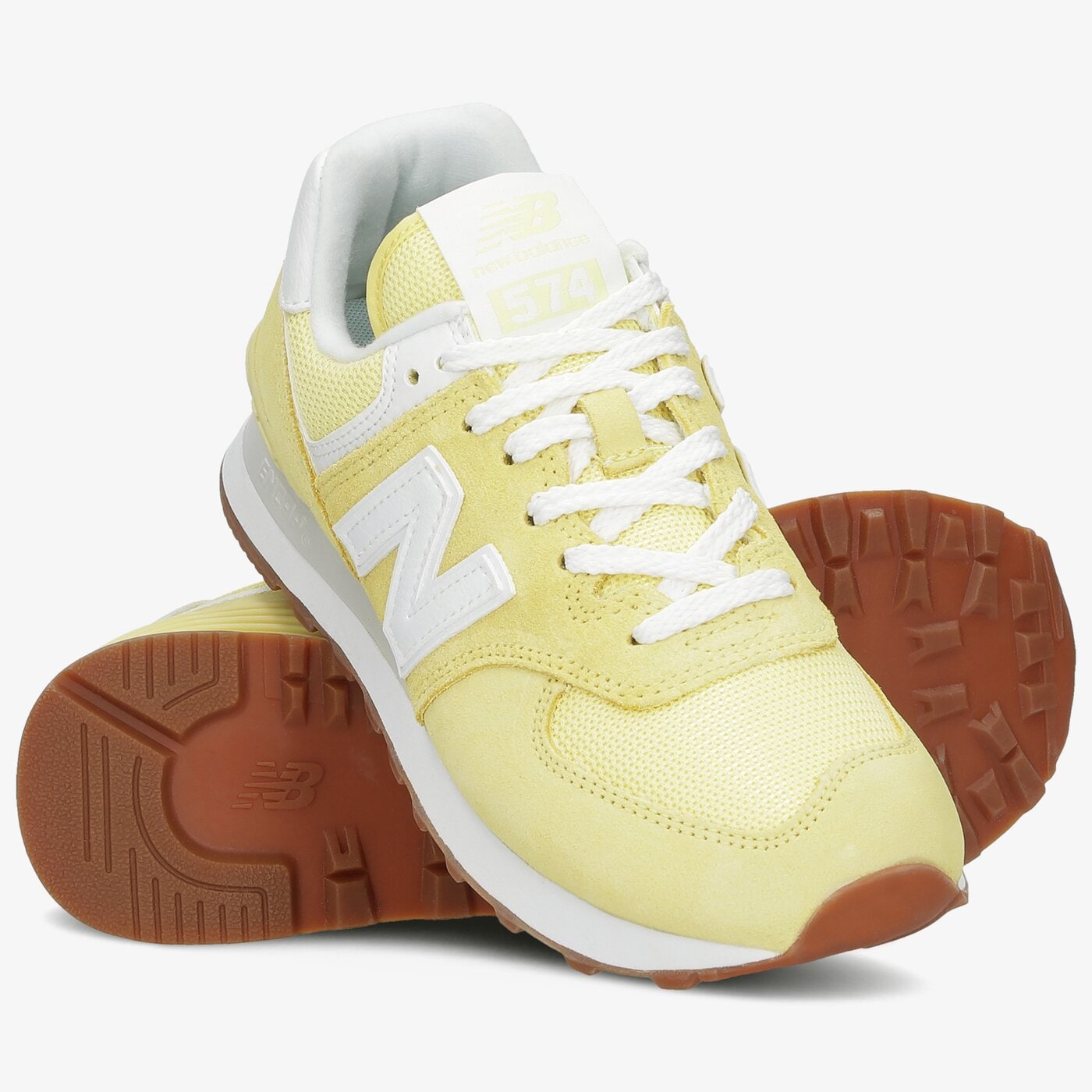 Дамски маратонки NEW BALANCE 574  wl574pk2 цвят жълт