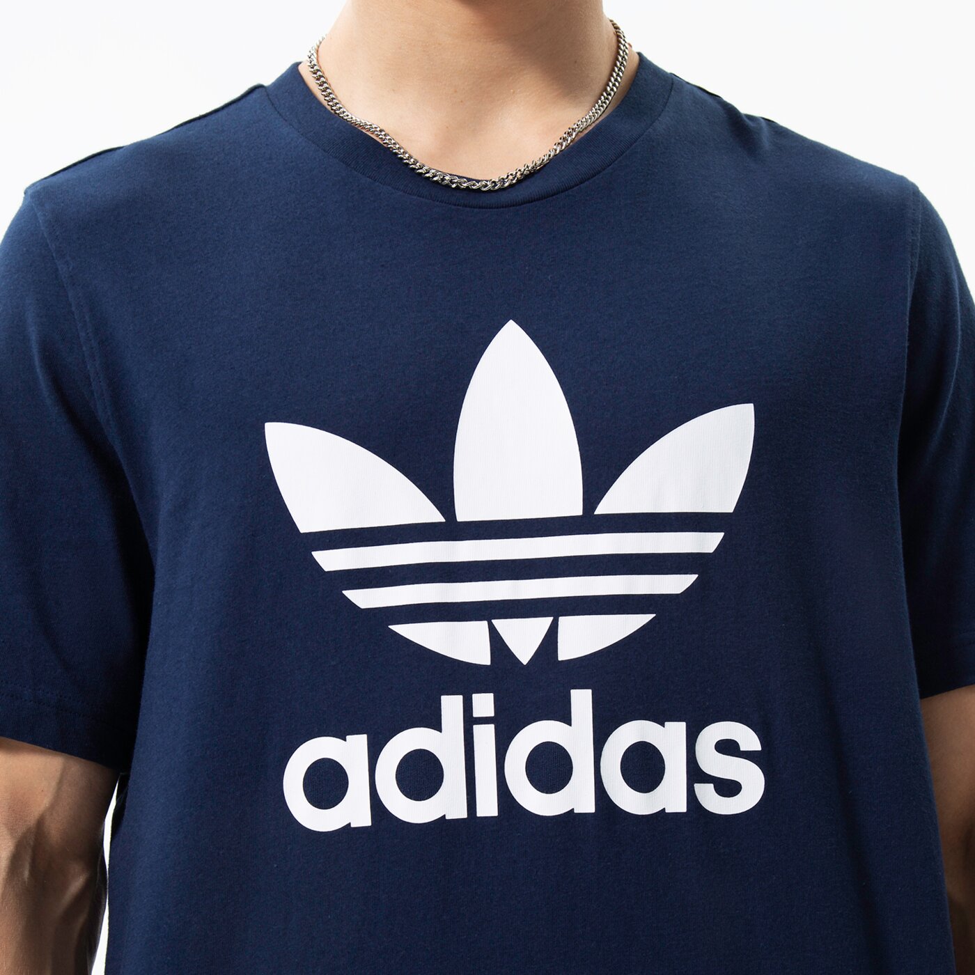 Мъжка тениска ADIDAS ТЕНИСКА TREFOIL hk5226 цвят черен