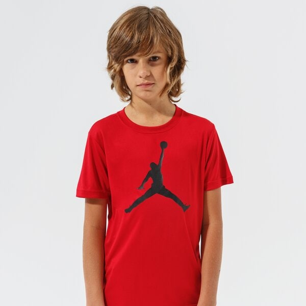 Детска тениска JORDAN ТЕНИСКА JDB JUMPMAN LOGO DF TEE BOY 954293-r78 цвят червен