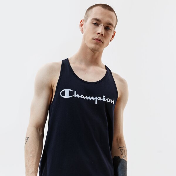 Мъжка тениска CHAMPION ПОТНИК ПОТНИК ТОП 214145bs501 цвят тъмносин