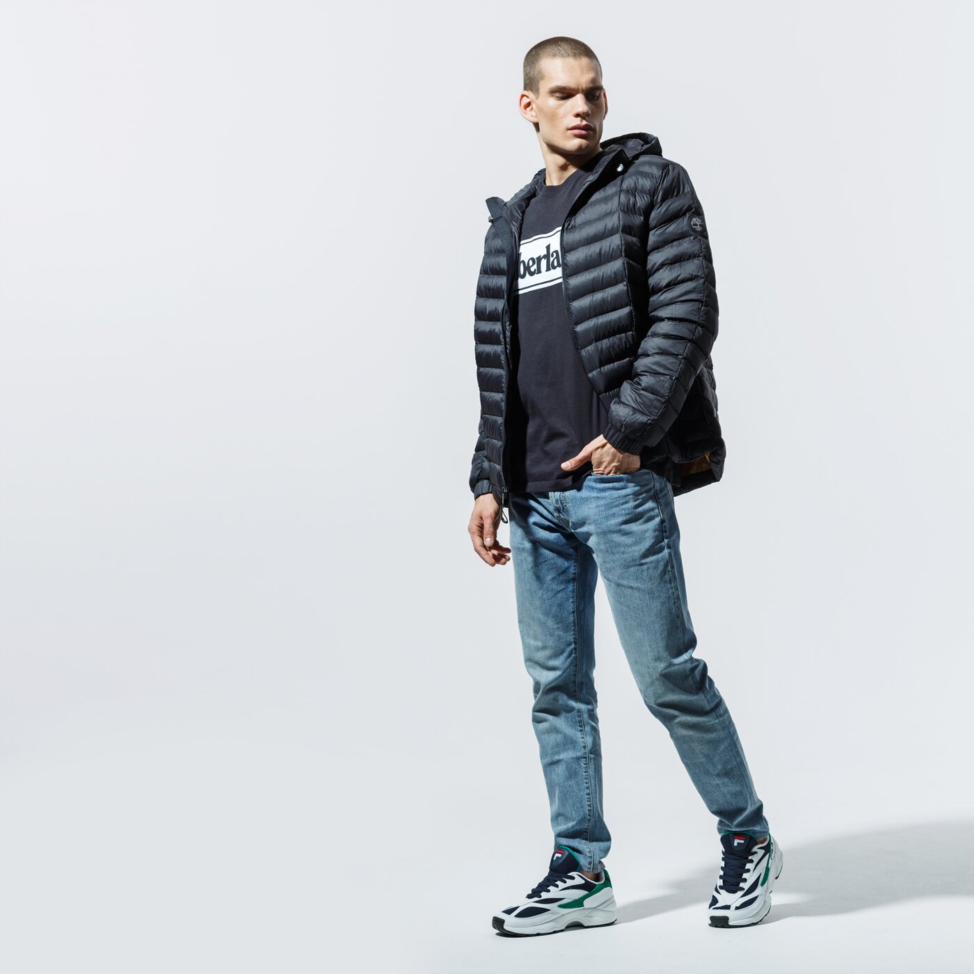 Мъжко зимно яке TIMBERLAND ЯКЕ GARDFIELD HOODED JKT tb0a1xu20011 цвят черен