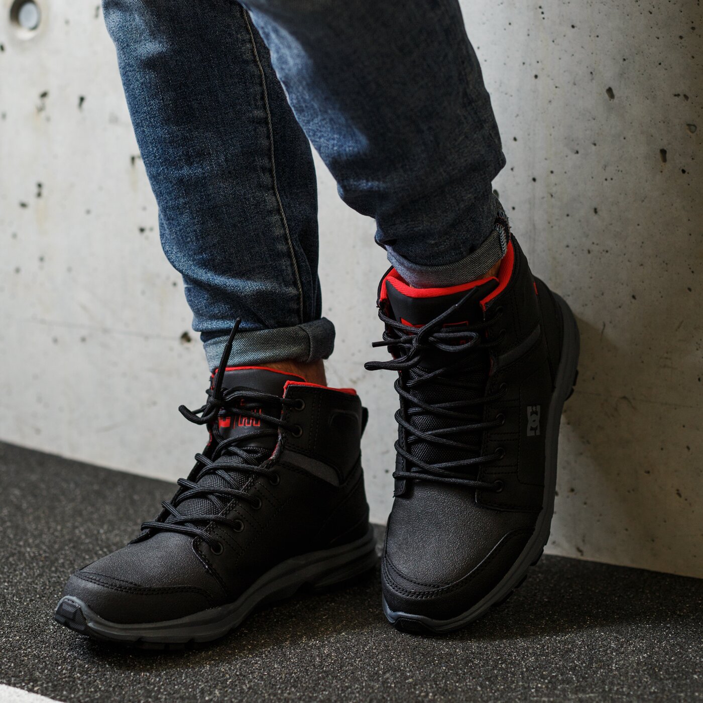 Мъжки маратонки DC TORSTEIN M BOOT XKSR admb700008xksr цвят черен