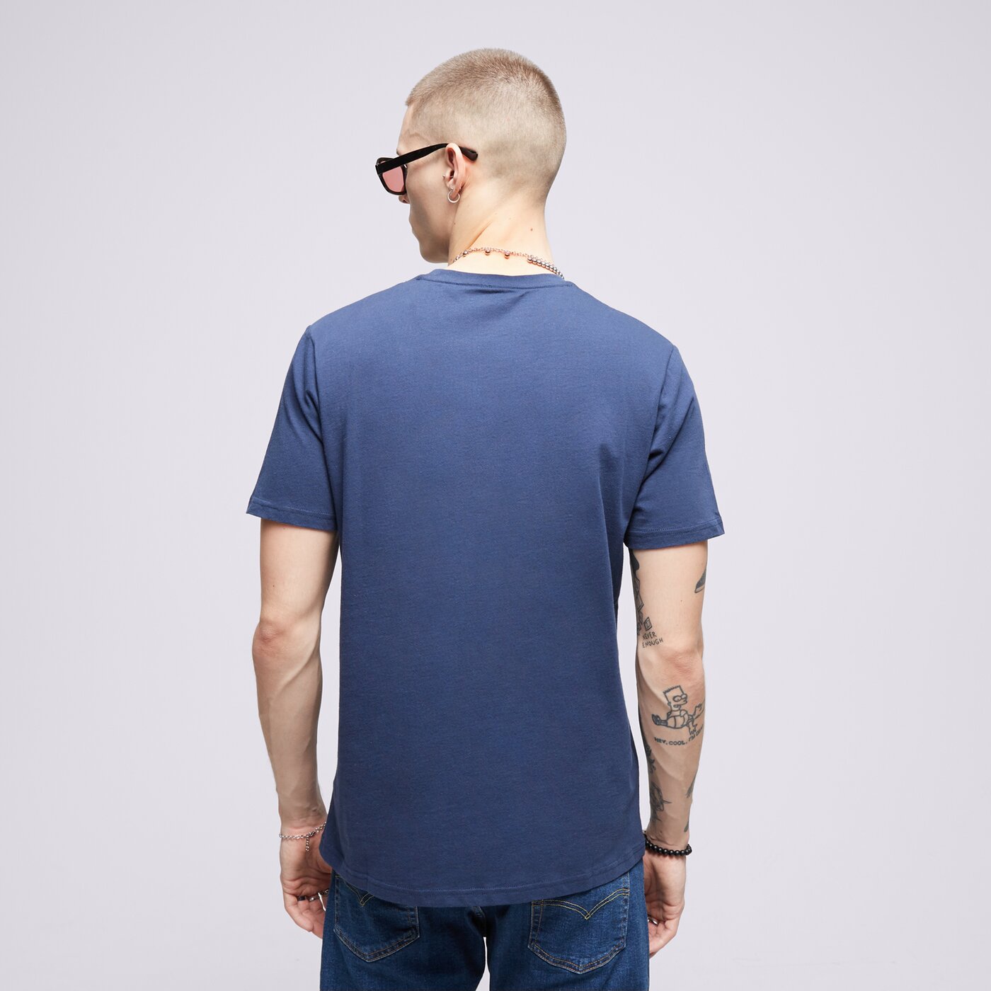Мъжка тениска ELLESSE ТЕНИСКА MICHAELO TEE NAVY sxp15829429 цвят тъмносин