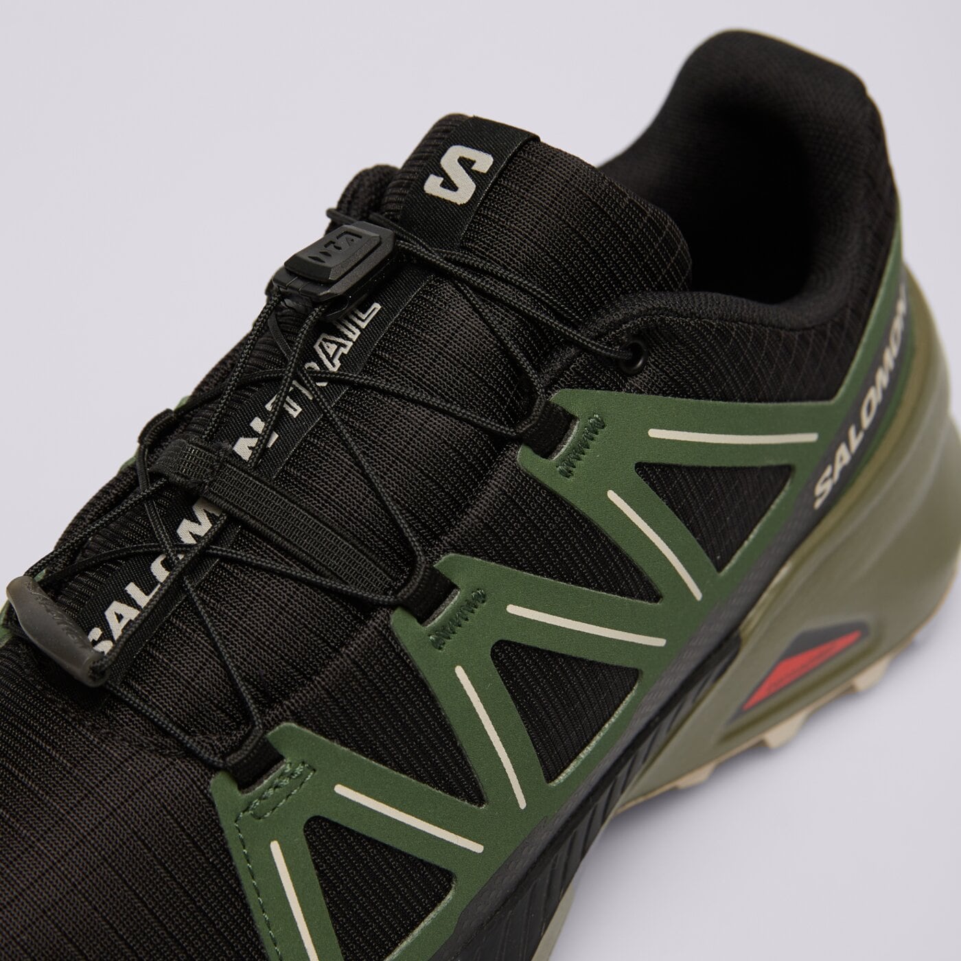 Мъжки туристически обувки SALOMON SPEEDCROSS PEAK l47974700 цвят зелен