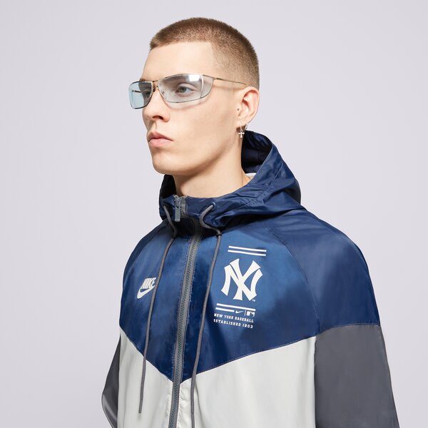 Мъжко преходно яке NIKE ЯКЕ WINDRUNNER NEW YORK YANKEES MLB 01bz-09iu-n27-wwc цвят тъмносин