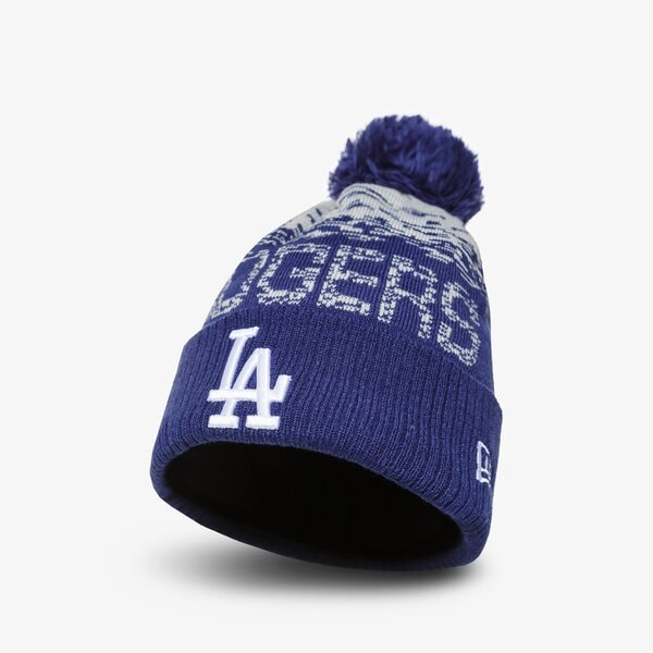 Мъжка зимна шапка NEW ERA ЗИМНА ШАПКА MLB SPORT KNIT LA DODGERS LOS ANGELES DO 11796967 цвят тъмносин