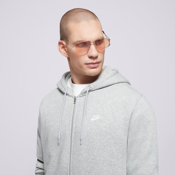Мъжки суичър NIKE СУИТЧЪР СЪС ЗАКОПЧАВАНЕ   M NK CLUB BB FZ HOODIE fn3861-063 цвят сив