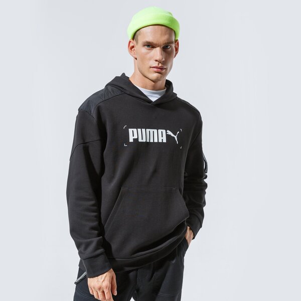 Мъжки суичър PUMA СУИТЧЪР С КАЧУЛКА NU-TILITY HOODIE 58344101 цвят черен