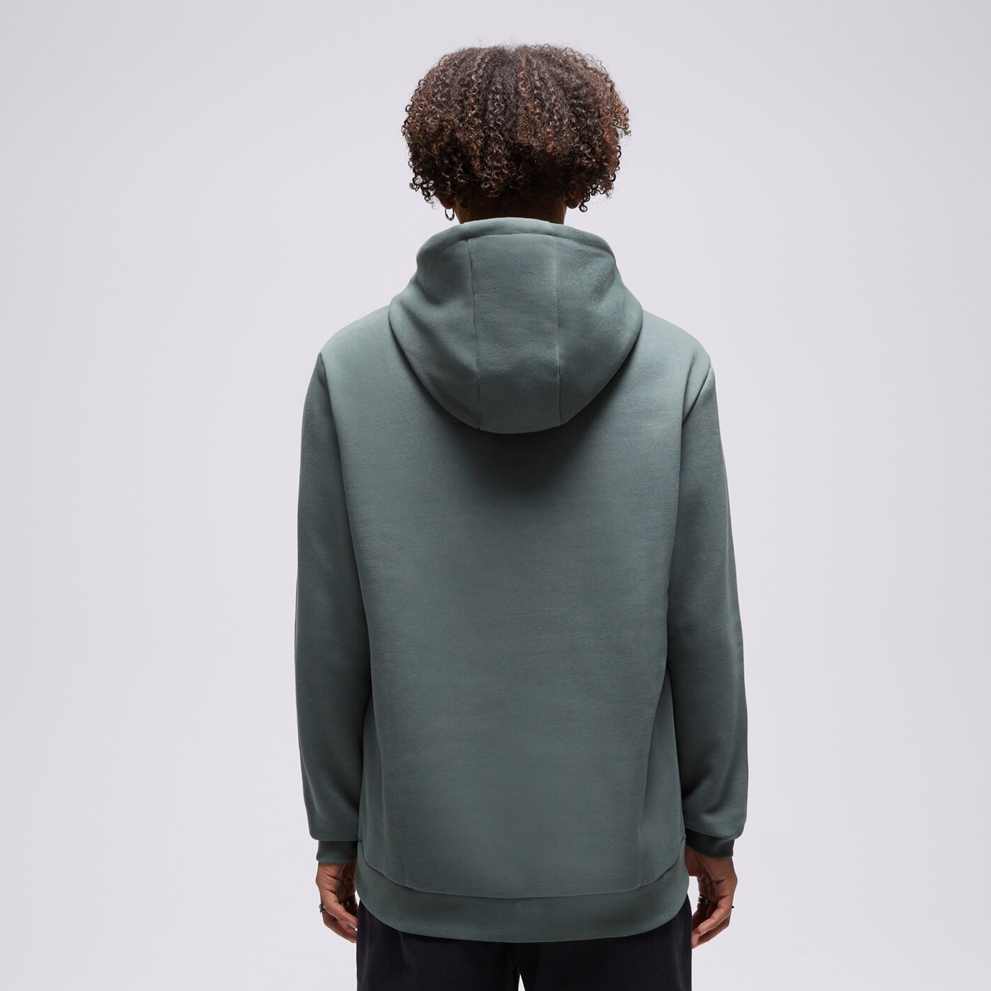 Мъжки суичър CONFRONT СУИТЧЪР С КАЧУЛКА ESSENTIAL HOODIE GREEN cf323blm91002 цвят зелен