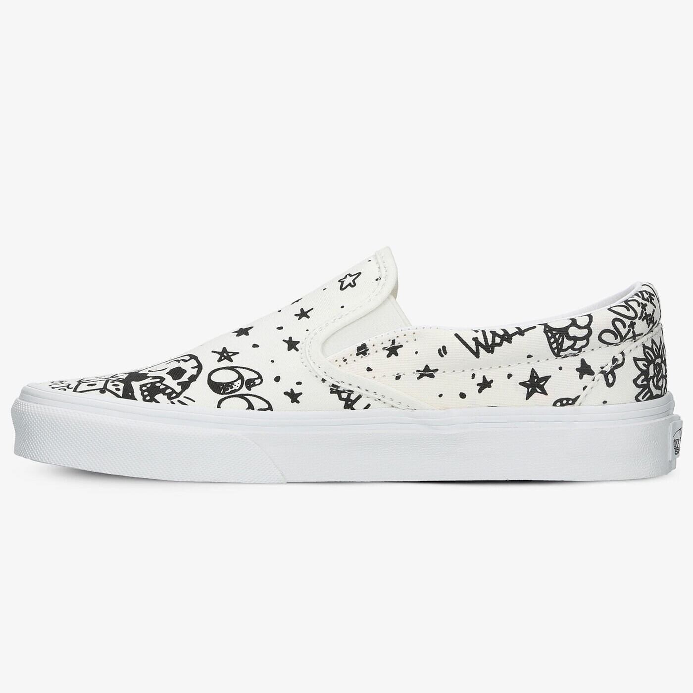 Дамски маратонки VANS UA CLASSIC SLIP-ON vn0a4bv31iu1 цвят бял