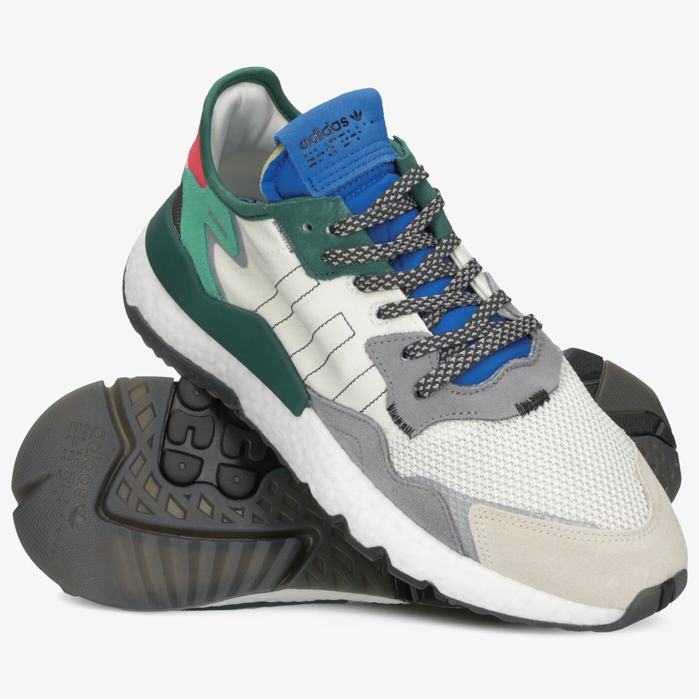 Мъжки маратонки ADIDAS NITE JOGGER fu6843 цвят бял