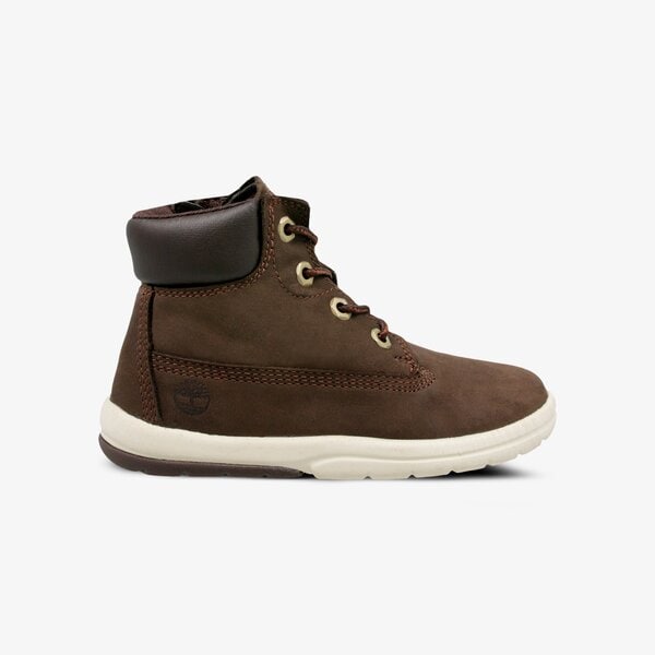 Детски боти TIMBERLAND TODDLE TRACKS 6" BOOT a1jvg цвят кафяв